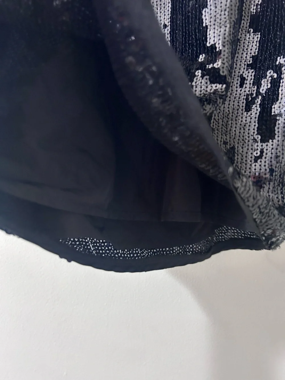 J.Crew jet black sequin sleeveless evening top. XS